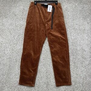Stoic Venture Corduroy Belted Pants Mens Size Medium Stretch Hiking Torshe New